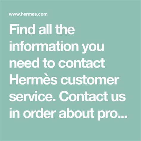 hermes customer care email